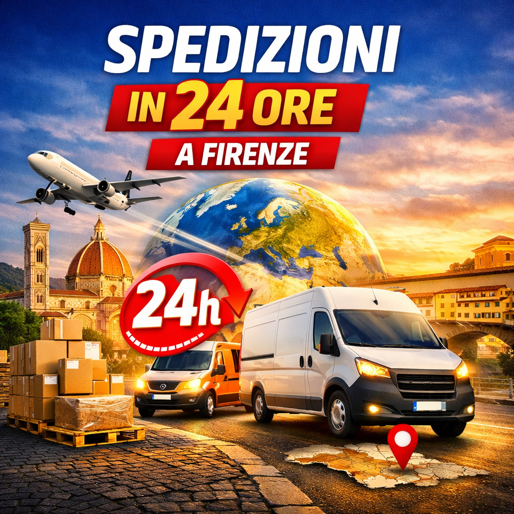 spedizioni in 24 ore Firenze